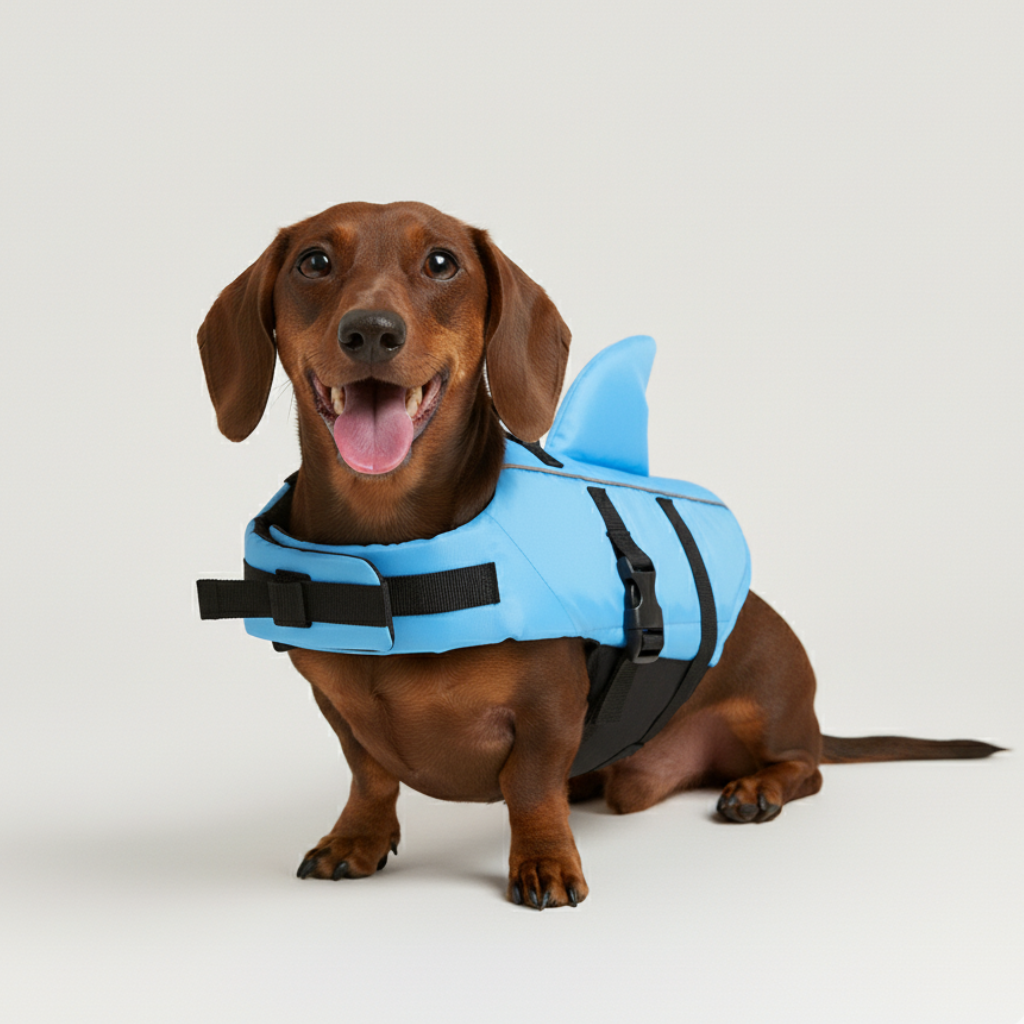 Chaleco Flotador Tiburón AbrigaDog