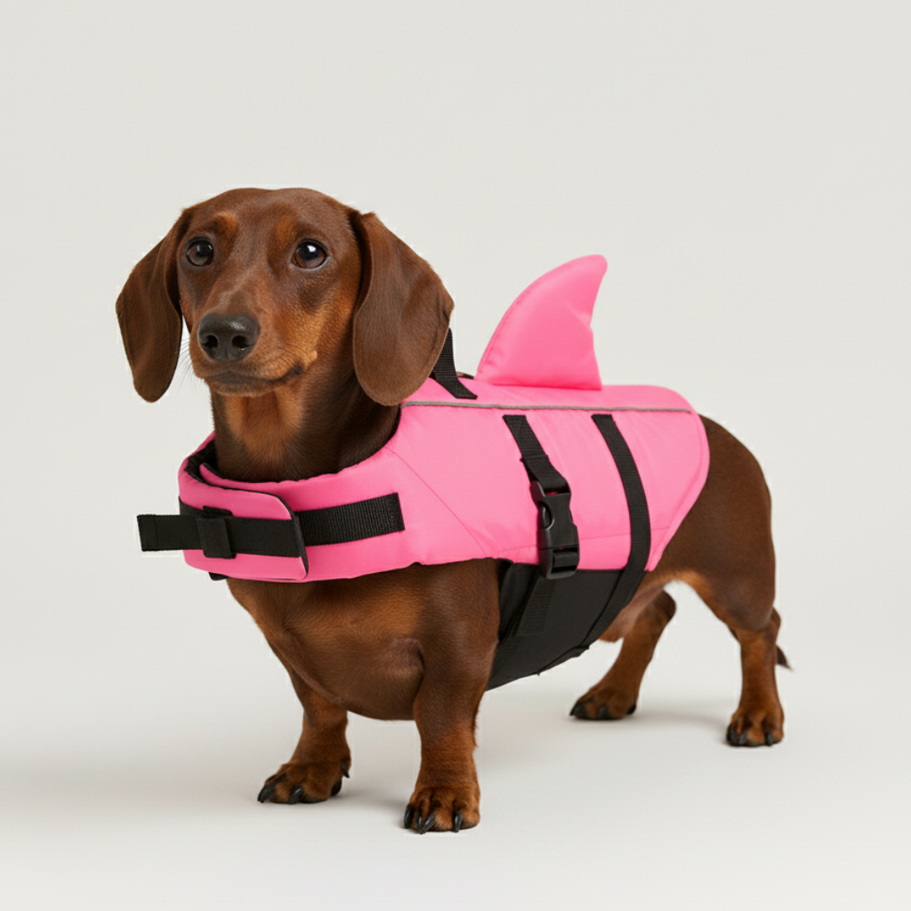 Chaleco Flotador Tiburón AbrigaDog