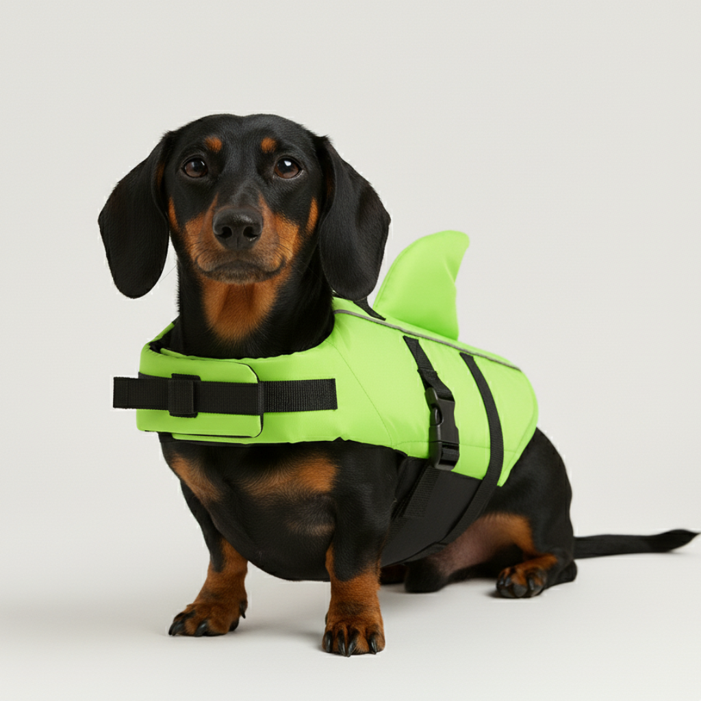 Chaleco Flotador Tiburón AbrigaDog