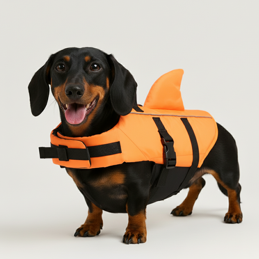 Chaleco Flotador Tiburón AbrigaDog