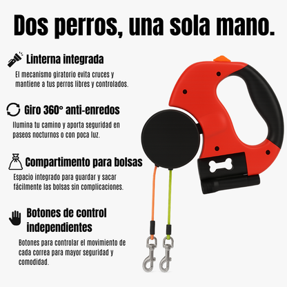 Correa Doble Pro AbrigaDog